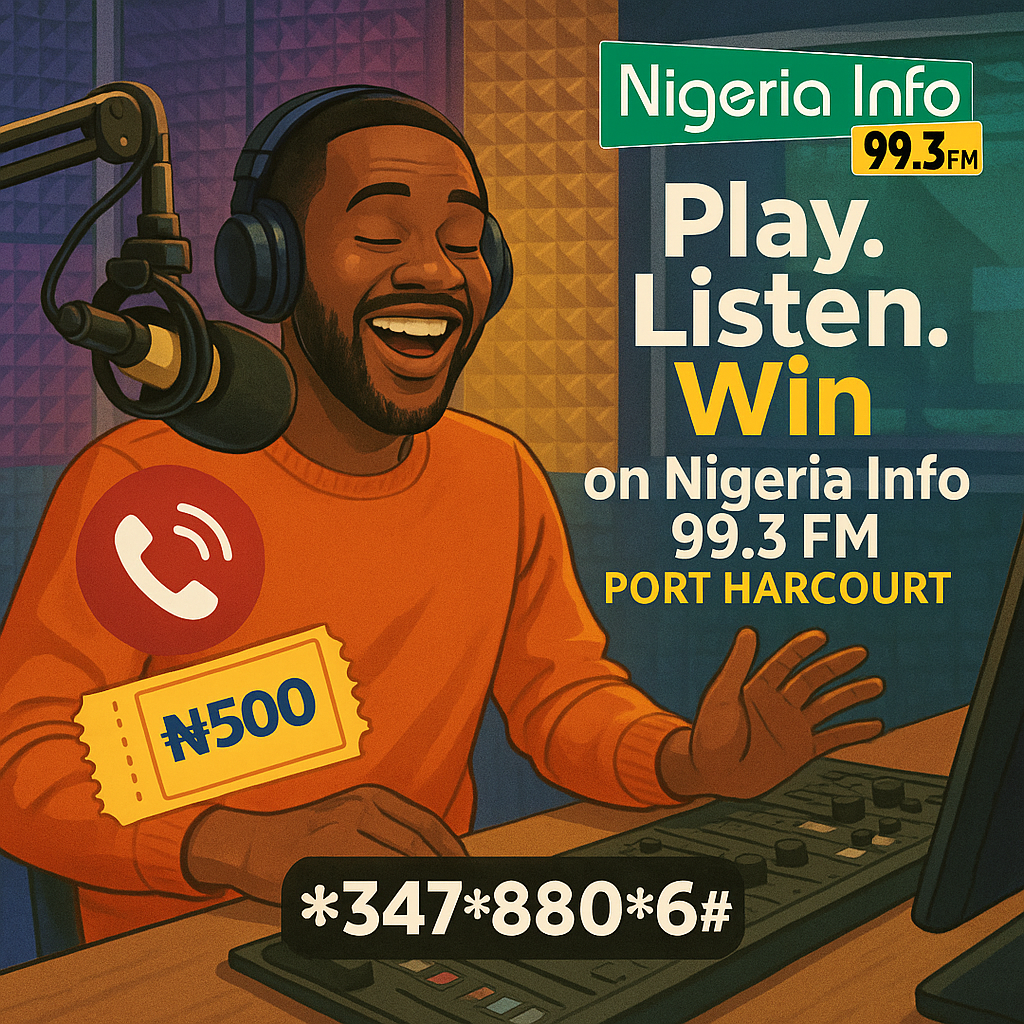 How to Play Oneplay on Nigeria Info 99.3 FM Port Harcourt