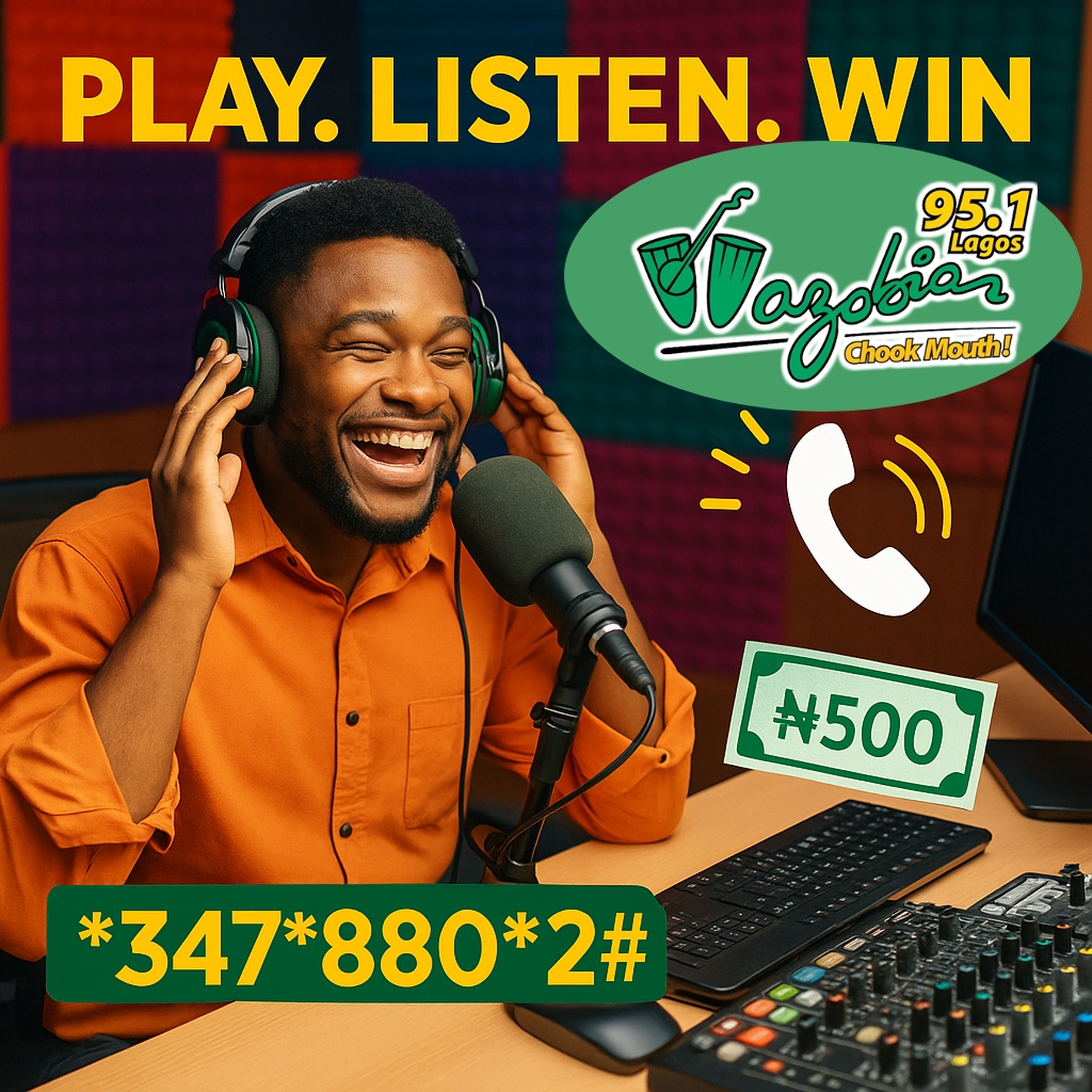 How to Play Oneplay on Wazobia 95.1 FM Lagos
