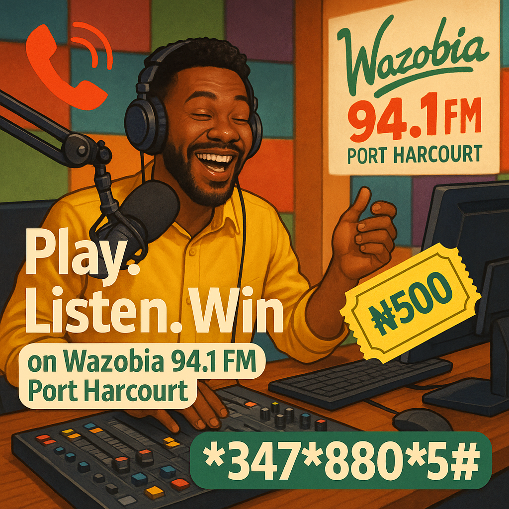 How to Play Oneplay on Wazobia 94.1 FM Port Harcourt