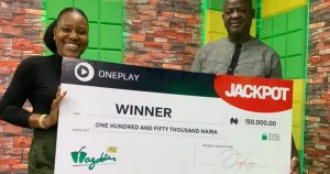 Adeleke Wins ₦150,000 on Oneplay