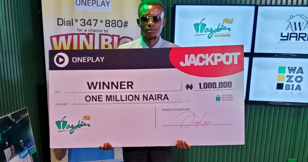 Ifeanyi Wins ₦1 Million on Oneplay – “I’m a Living Testimony”